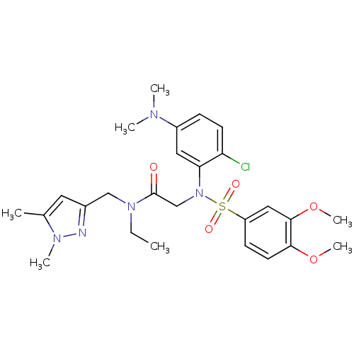 Chemical structure of BindingDB Monomer ID 50292973