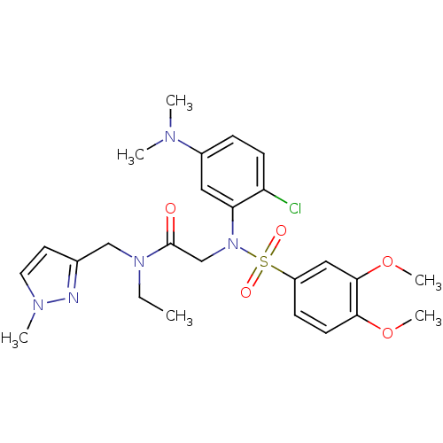 Chemical structure of BindingDB Monomer ID 50292974