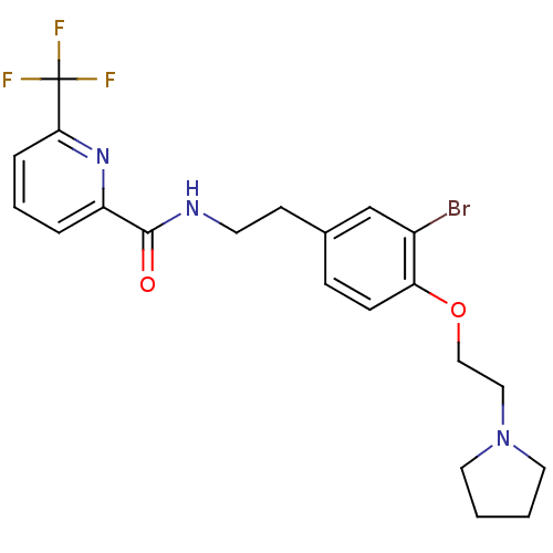 Chemical structure of BindingDB Monomer ID 50293633