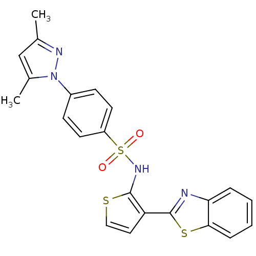 Chemical structure of BindingDB Monomer ID 50294289