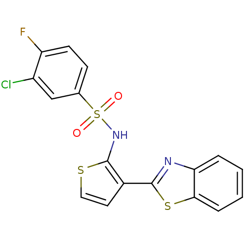 Chemical structure of BindingDB Monomer ID 50294297