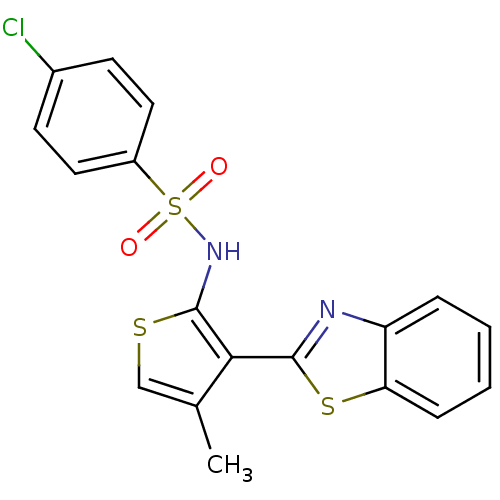 Chemical structure of BindingDB Monomer ID 50294304