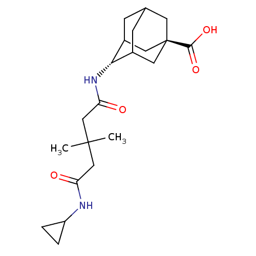 Chemical structure of BindingDB Monomer ID 50294782