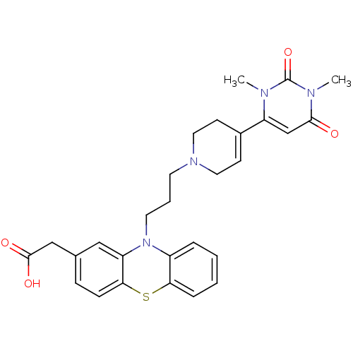 Chemical structure of BindingDB Monomer ID 50295720