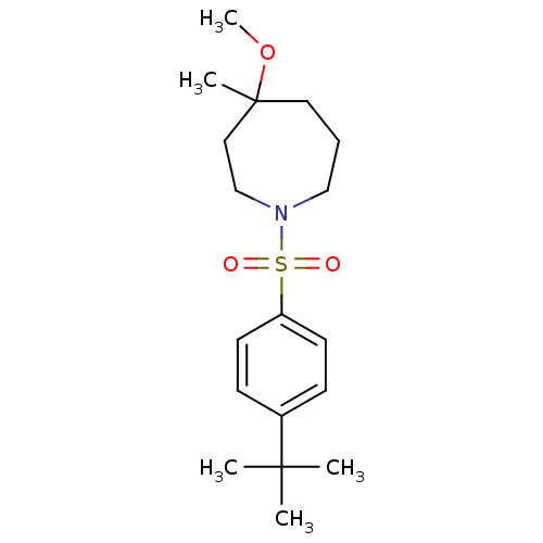 Chemical structure of BindingDB Monomer ID 50297219
