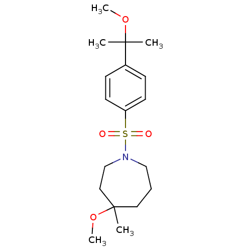 Chemical structure of BindingDB Monomer ID 50297223
