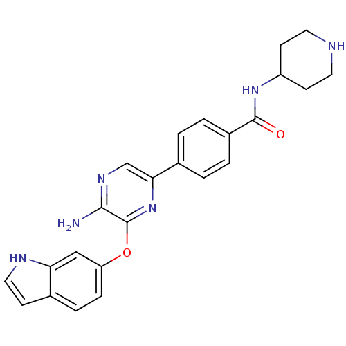 Chemical structure of BindingDB Monomer ID 50299274
