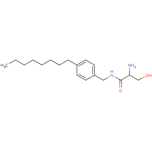 Chemical structure of BindingDB Monomer ID 50299320
