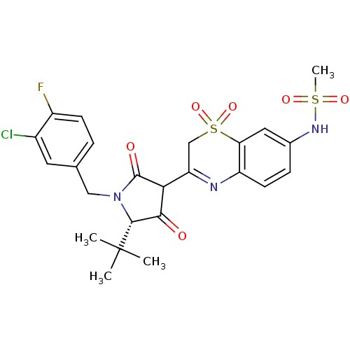 Chemical structure of BindingDB Monomer ID 50301901
