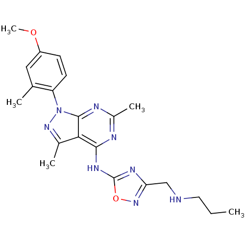 Chemical structure of BindingDB Monomer ID 50302589