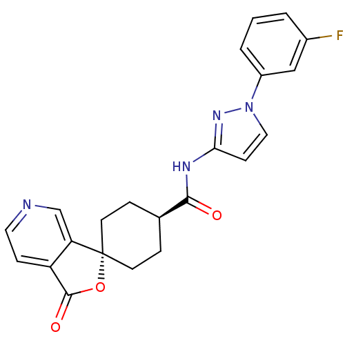 Chemical structure of BindingDB Monomer ID 50304316