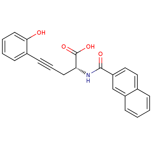 Chemical structure of BindingDB Monomer ID 50314702