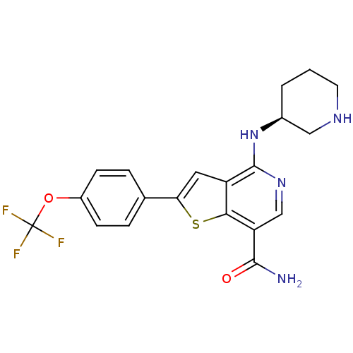 Chemical structure of BindingDB Monomer ID 50332153