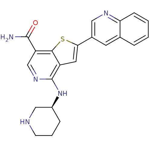 Chemical structure of BindingDB Monomer ID 50332158