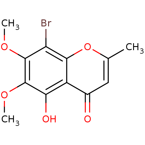 Chemical structure of BindingDB Monomer ID 50338660