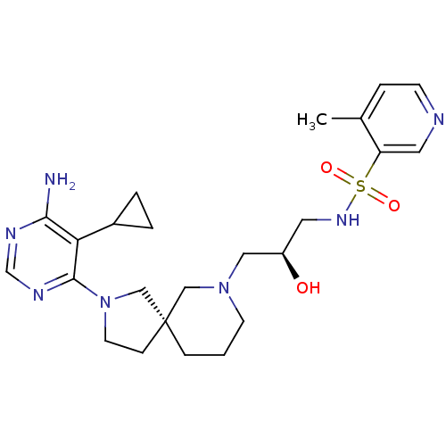 Chemical structure of BindingDB Monomer ID 50340301