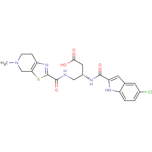 Chemical structure of BindingDB Monomer ID 50340854