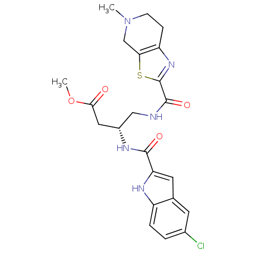 Chemical structure of BindingDB Monomer ID 50340855