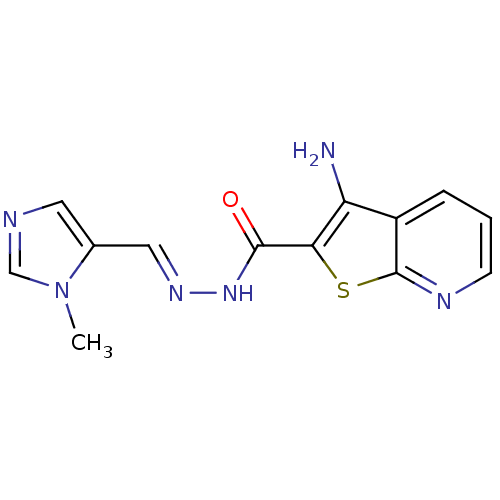Chemical structure of BindingDB Monomer ID 50342382