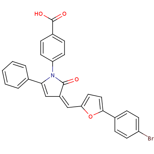 Chemical structure of BindingDB Monomer ID 50343526