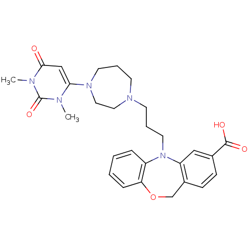 Chemical structure of BindingDB Monomer ID 50343573