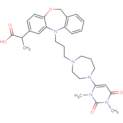 Chemical structure of BindingDB Monomer ID 50343575