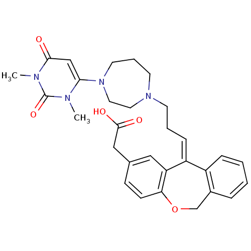 Chemical structure of BindingDB Monomer ID 50343585