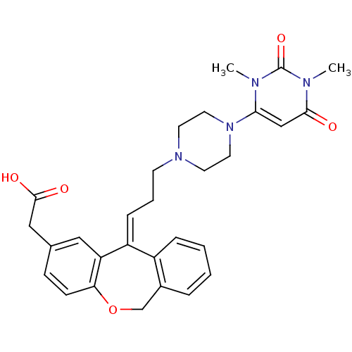 Chemical structure of BindingDB Monomer ID 50343586