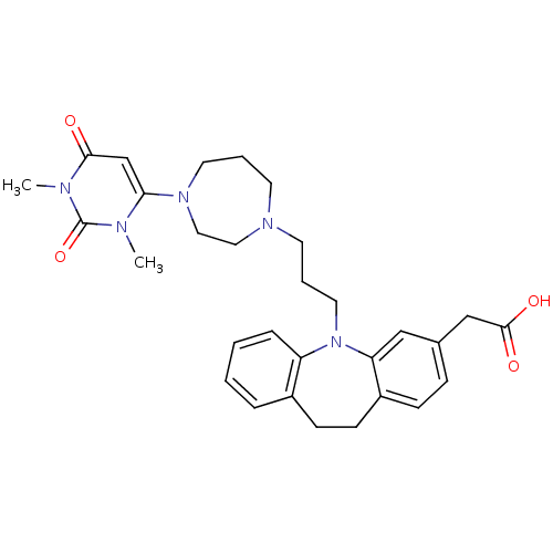 Chemical structure of BindingDB Monomer ID 50343589