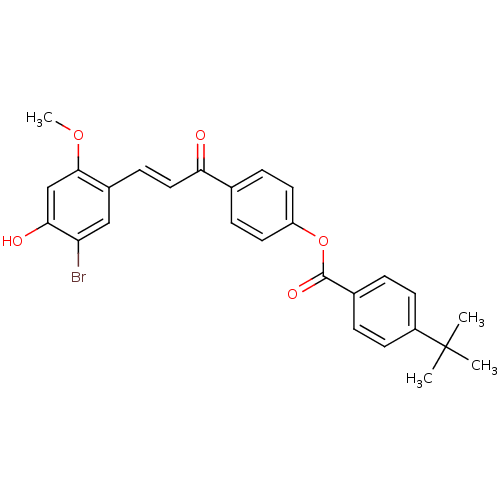 Chemical structure of BindingDB Monomer ID 50344609