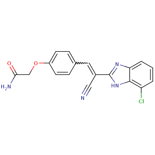 Chemical structure of BindingDB Monomer ID 50347223
