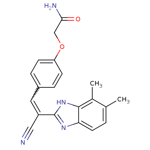 Chemical structure of BindingDB Monomer ID 50347233