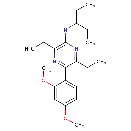 Chemical structure of BindingDB Monomer ID 50348822
