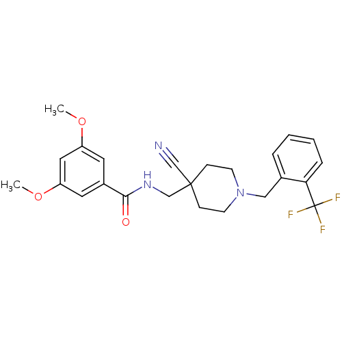 Chemical structure of BindingDB Monomer ID 50354193