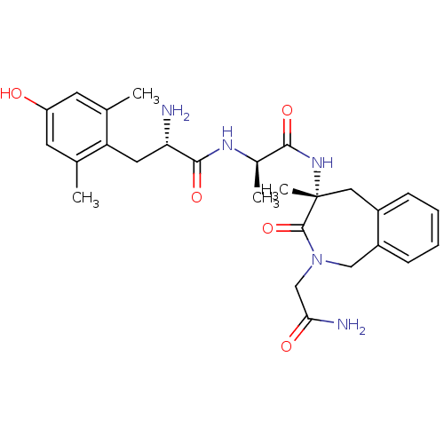 Chemical structure of BindingDB Monomer ID 50354649
