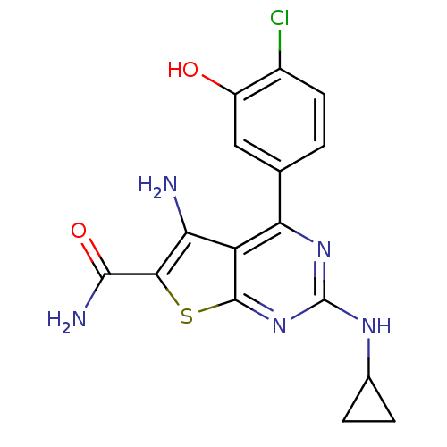 Chemical structure of BindingDB Monomer ID 50360781