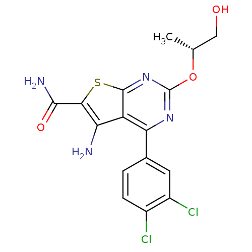 Chemical structure of BindingDB Monomer ID 50360787