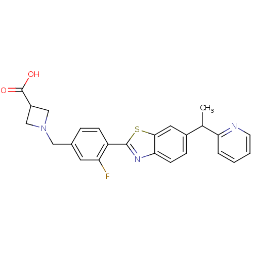 Chemical structure of BindingDB Monomer ID 50361879