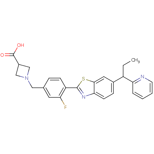 Chemical structure of BindingDB Monomer ID 50361881