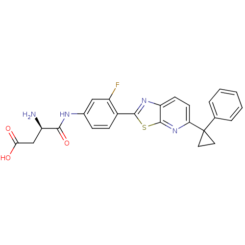 Chemical structure of BindingDB Monomer ID 50364427