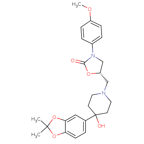 Chemical structure of BindingDB Monomer ID 50366254