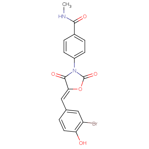 Chemical structure of BindingDB Monomer ID 50381576