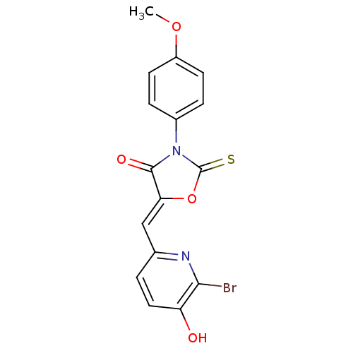 Chemical structure of BindingDB Monomer ID 50381602