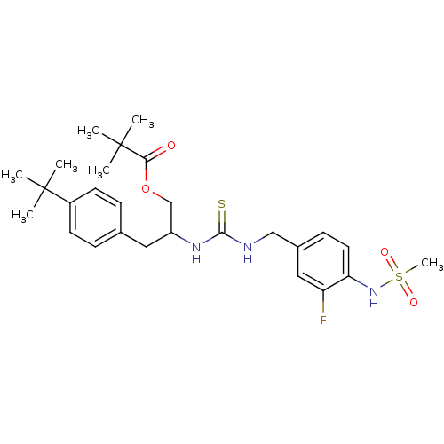 Chemical structure of BindingDB Monomer ID 50383607