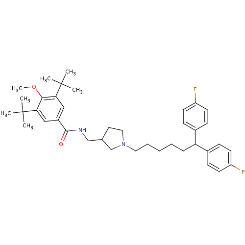 Chemical structure of BindingDB Monomer ID 50383945