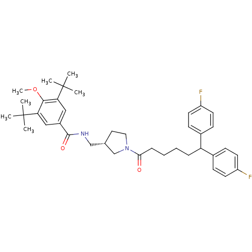 Chemical structure of BindingDB Monomer ID 50383954