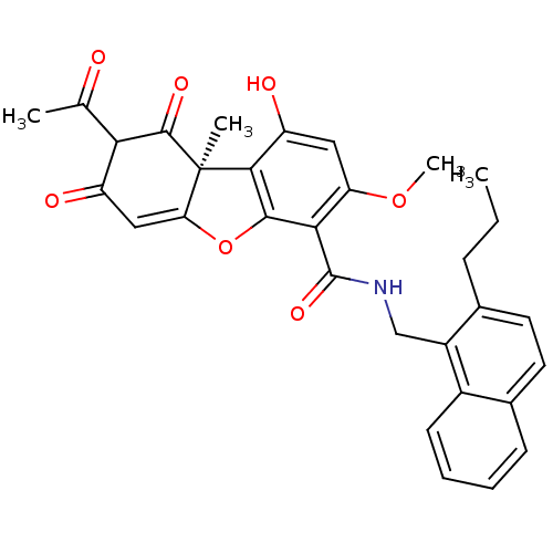 Chemical structure of BindingDB Monomer ID 50386189
