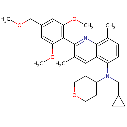 Chemical structure of BindingDB Monomer ID 50389534