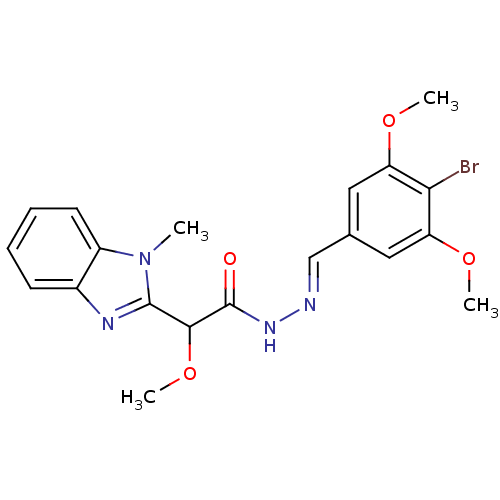 Chemical structure of BindingDB Monomer ID 50390141