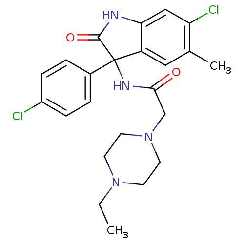 Chemical structure of BindingDB Monomer ID 50395750